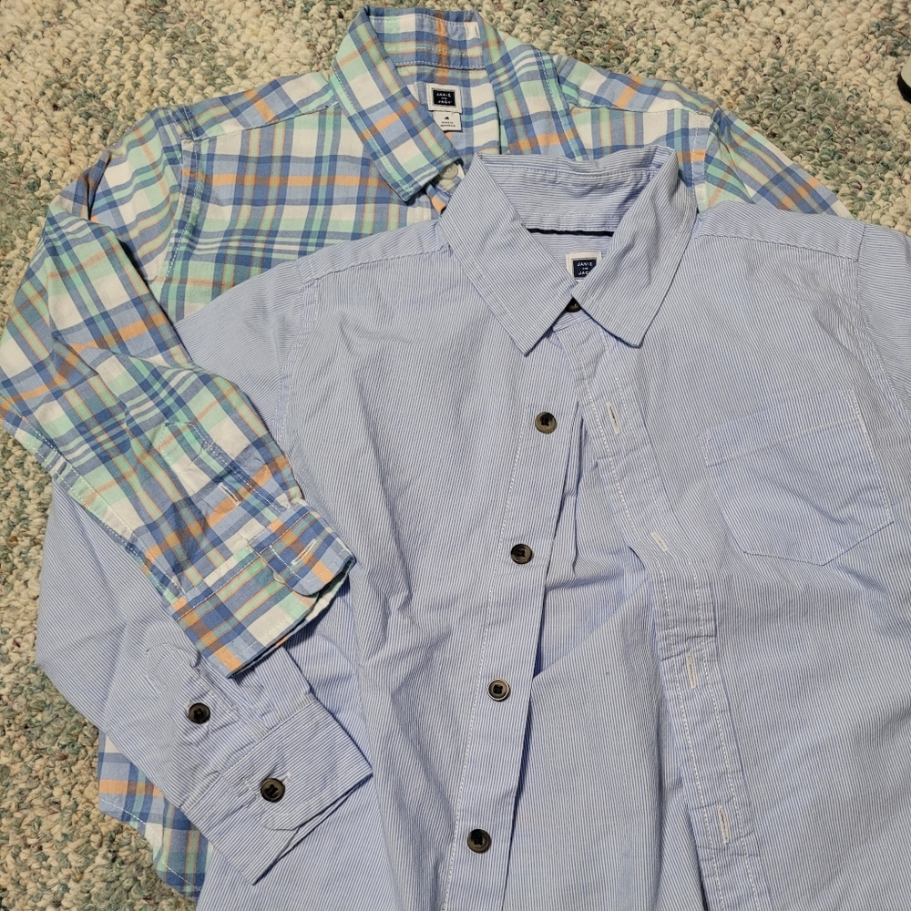 Boys janie and Jack buttonups